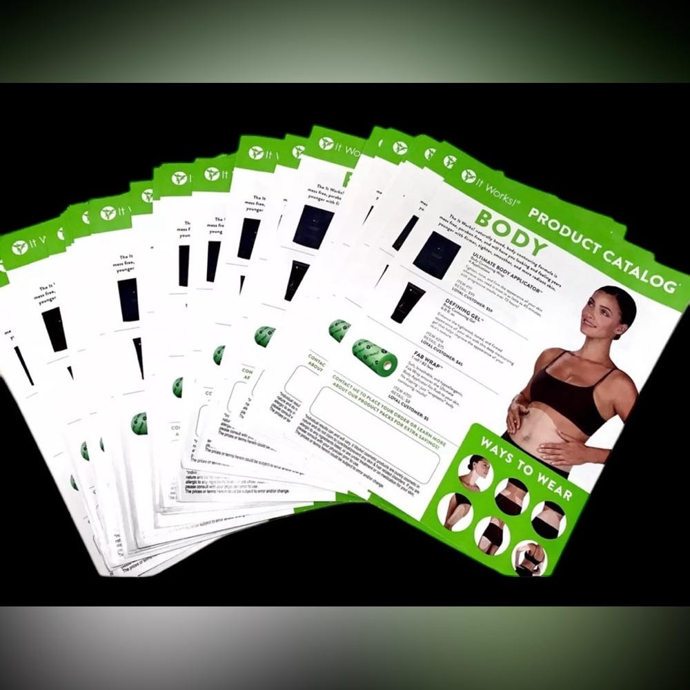 It Works Product Catalogs Set Of 43 Brand New Never Used